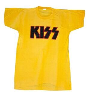 Vintage 80s Kiss Logo Band T-Shirt